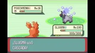 POKEMON EMERALD | SLUGMA | CASCADA | WATERFALL