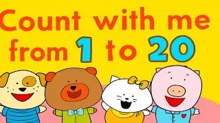 Counting 1to20 With Spelling | Learn 123 Counting Song | One To Twenty Counting With Spelling Video 