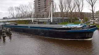 Mag Dat Brugwachter? 👉 'STATENSTAD' Lijkt Haast Te Hebben, Terwijl de Brug Nog Bezig Is..* - #2844NL