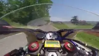 aprilia rs 125 wheelie and power test