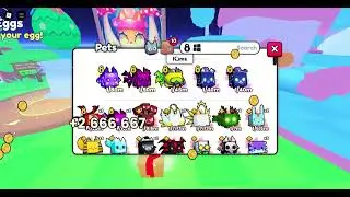 Popping 30+ Instant Luck Potion III in Pets Go!