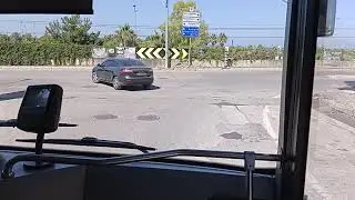 Samsun'da R4 Ring Hattı ile Baruthane Tramvay İstasyonuna dönüşlü otobüs turu