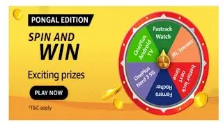 Funzone Amazon Pongal Quiz Answers Today |3 January 2023 | @dailyquiztime #amazonfunzon