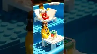 SUMMER VACATION IS HERE, RELAXING BY THE CLEAR POOL!#trendingshortyoutube #trendingshorts  #lego