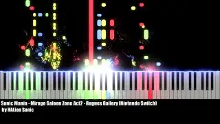 Sonic Mania - Mirage Saloon Zone Act2 - Rogues Gallery - (HALion Sonic Cover)