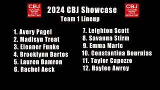 2024 CBJ Showcase Game 1