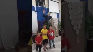 Olhem a alegria Contagiante do Léo  rsrsrs