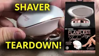 Разборка женской бритвы FLAWLESS Legs Finishing Touch