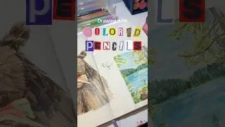 DRAWING A RAINBOW TROUT IN MY SKETCHBOOK #art #artwork #paint #painting #drawing #sketch #sketchbook