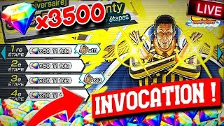 3500 Diam&rsquo;s COMPTE CADEAU✨️ INVOCATION Kizaru SBF OPBR - One Piece Bounty Rush LIVE