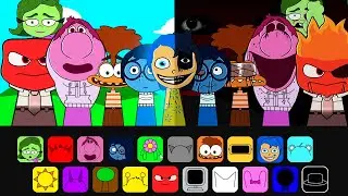 Incredibox Sprunki: Joy & Anger & anxiety & Disgust & more in Sprunki inside out 2 on Incredibox