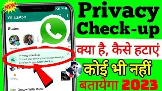 WhatsApp Privacy Checkup kya hai , WhatsApp privacy check-up Tutorial - MS Jadoun