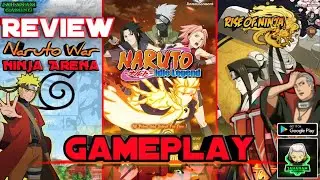GAMEPLAY & REVIEW AFK NINJA ARENA | NARUTO WAR | NARUTO IDLE LEGEND