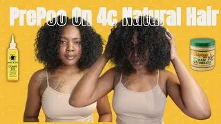 #1 PREPOO HAIR REGIMEN ON 4C NATURAL HAIR | NO MORE DRY BRITTLE HAIR!