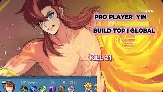 Pro player yin top 1 global playerIf you like the#moba #mobilelegends #mlbb #mobilelegendsindonesia 