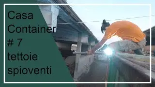 Costruire una Casa Container # 7 tettoie spioventi