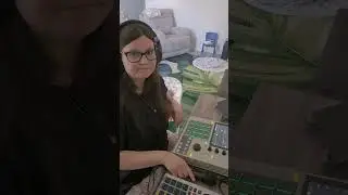 Beat making with my newborn..MPC ONE...