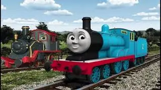 Edward meeting Old Puffer Pete