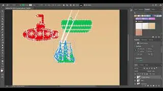 How to create marketing shapes visuals in adobe photoshop with strong colour contrast