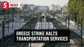 Greek ferries, trains halted as workers join strike against 13-hour workday