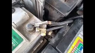 Nissan Sentra: Reforço no negativo da bateria