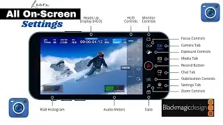 Master the Blackmagic Camera App in 5 Mins! All On-Screen Settings