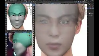Jimin Blender Sculpt Timelapse