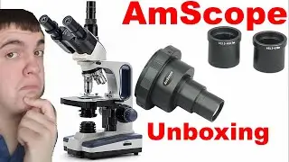 AmScope Canon DSLR Microscope Adapter Unboxing and Review