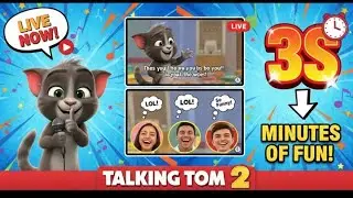 talking Tom game wishing Happy Birthday Everyone 🎉🎉