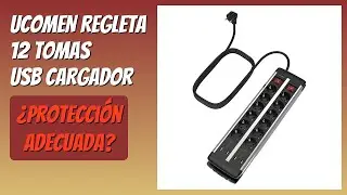 RESE&Ntilde;A (2026) : UCOMEN Regleta 12 Tomas USB Cargador. DETALLES