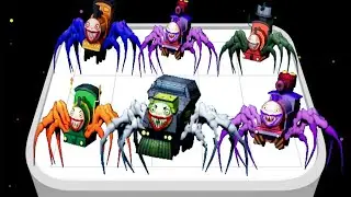 Merge Spider Train Battle Master ( Choo Choo)