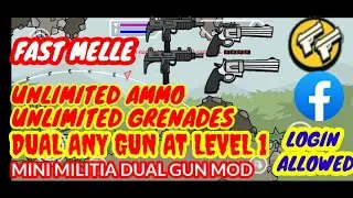Mini milita all guns dual mod || without paasword mod || by digital modz
