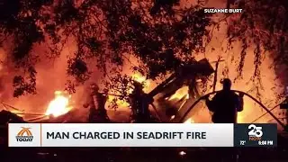Man arrested on arson charges in Calhoun County