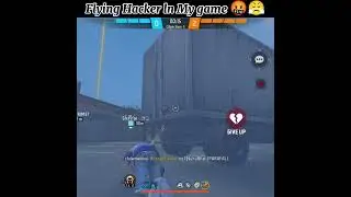 Flying Hacker ln My game 🤬😤Garena Free fire video
