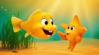 Learn Colors With Cute Fishes🌈🐠 |Colors for Kids | 3D Animation| Fun Learning