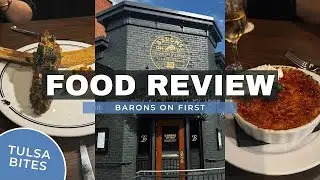 Best Food Review show usa | Baron's on 1st | Full Food Review | Tulsa, OK | Jared Gleaton Eats