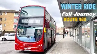 London Double Decker bus ride route 460 - Willesden to North Finchley