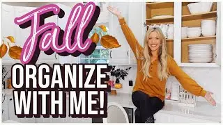 2022 FALL ORGANIZE WITH ME! EXTREME KITCHEN ORGANIZATION, RESTOCK + 3 FALL RECIPES! @BriannaK