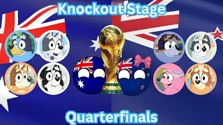 Marble Soccer Bluey World Cup 2024 (AUS/NZL) - Quarterfinals