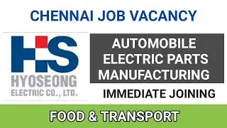 Manufacturing jobs in chennai|jobs today openings 2021