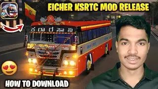 🔥 Eicher KSRTC Mod Release 😍 | How to Download & Install | Full Kannada Guide