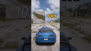 Toyota supra sound comparison GT7 Fh5 the crew motorfest