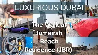 The Luxurious Walk at Jumeirah Beach Residence (JBR)&nbsp;in Dubai [4K] UAE 🇦🇪 