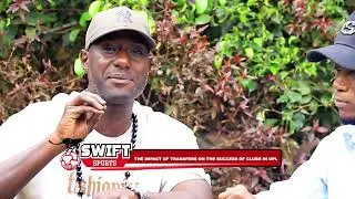Coach Deman Denol and David Gombe discussing transfers in the Uganda Premier league 2024/25 season