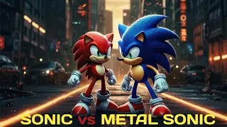 SONIC vs METAL SONIC 🔥 Final Speed War (3D Anime 4K)