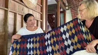 Jean and Komang talk about revitalizing Balinese textiles