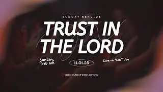SUNDAY WORSHIP SERVICE  |  JANUARY 11 2025  |   INDIAN CHURCH OF CHRIST KOTTAYAM