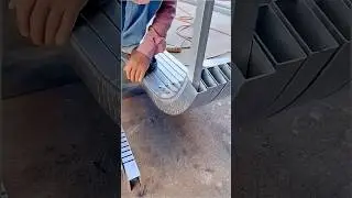 Technique for bending aluminum square pipes