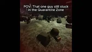 POV: That one guy still stuck in the Quarantine Zone