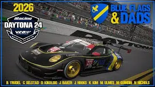 2026 iRacing Daytona 24 | Blue Flags & Dads | Part 1